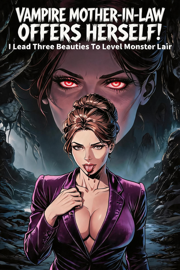 Vampire Mother-in-law Offers Herself! I Lead Three Beauties To Level Monster Lair