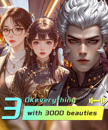 OKeverything with 3000 beauties 3